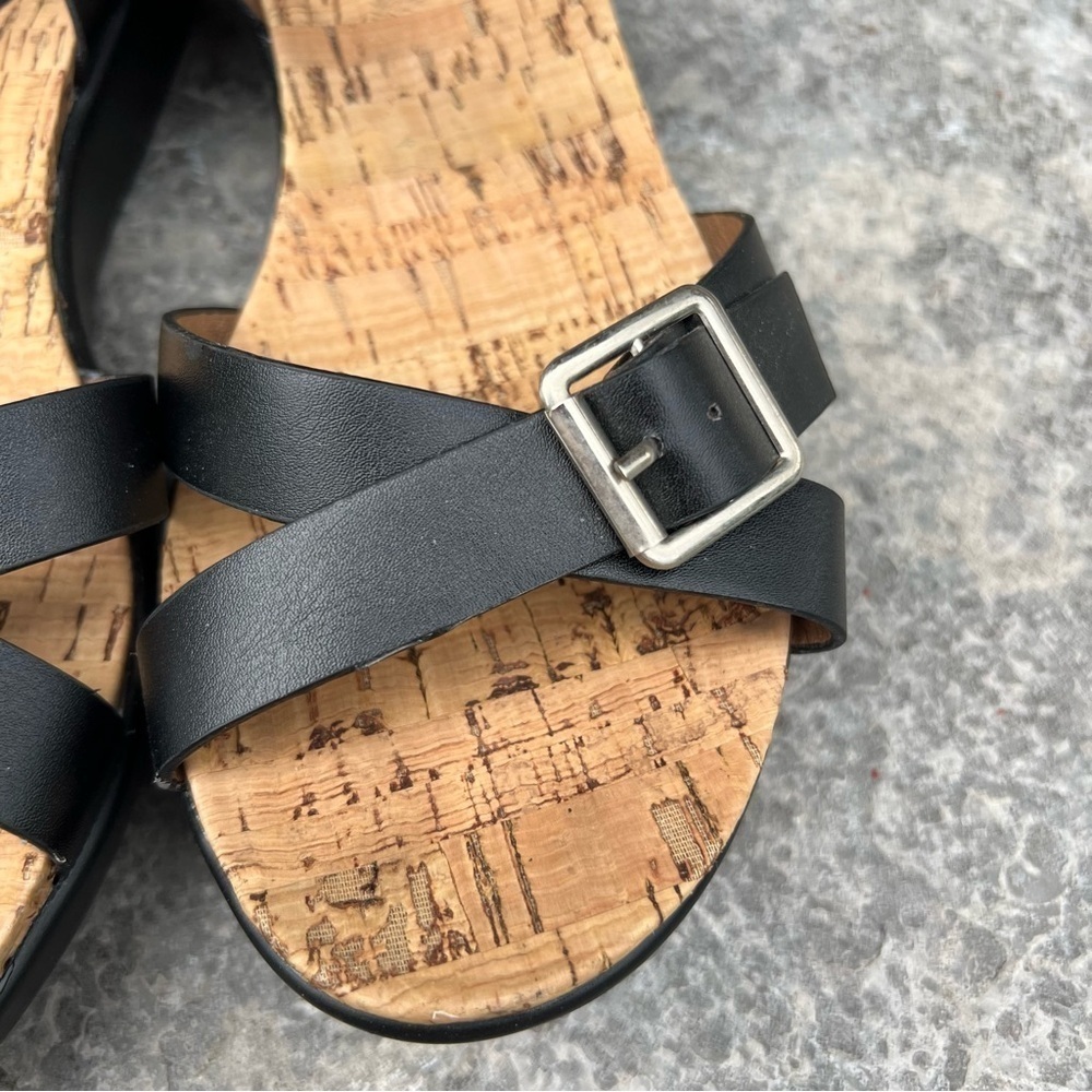 Jess 'Up Women's Size 8 Black Sandals | Never Worn | 2-Inch Heels - Picture 5 of 7